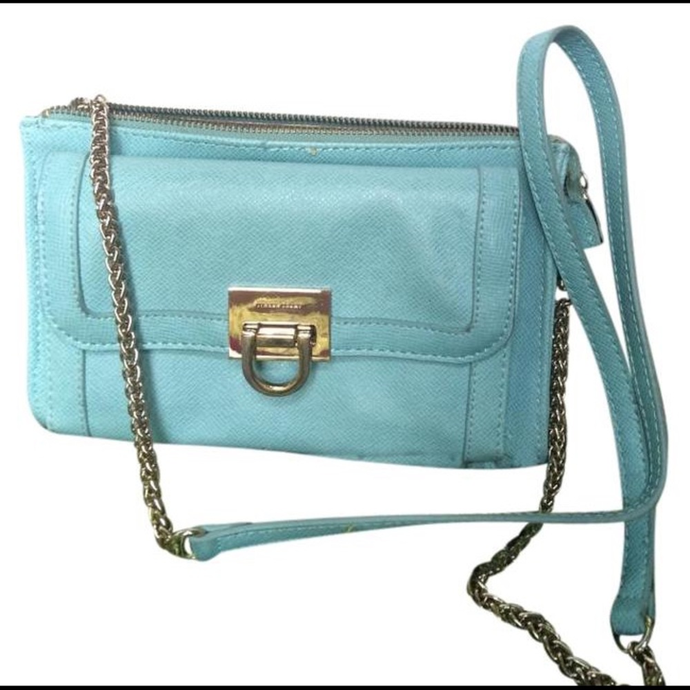 NWOT Ivanka Trump Tiffany blue Rebecca bag.